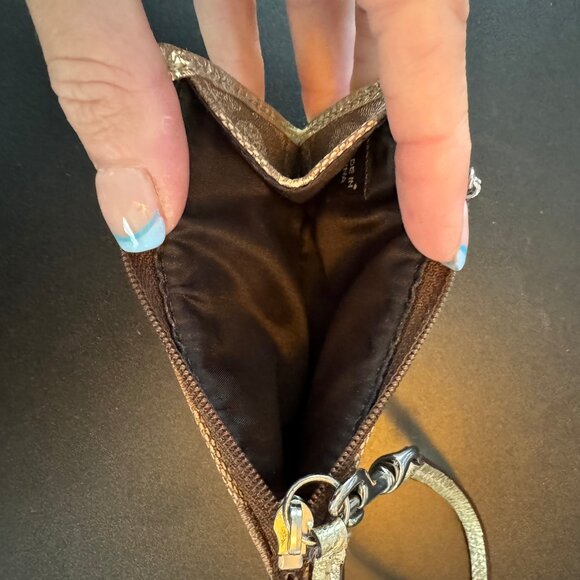 COACH - Mini Id Case In Signature Canvas With Pop Star Print - Picture 9 of 11